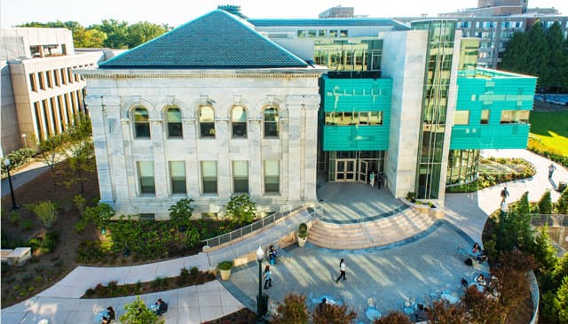 American University campus