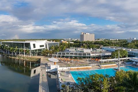 University of Miami campus