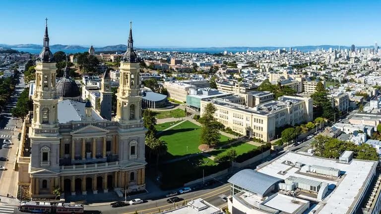 University of San Francisco campus